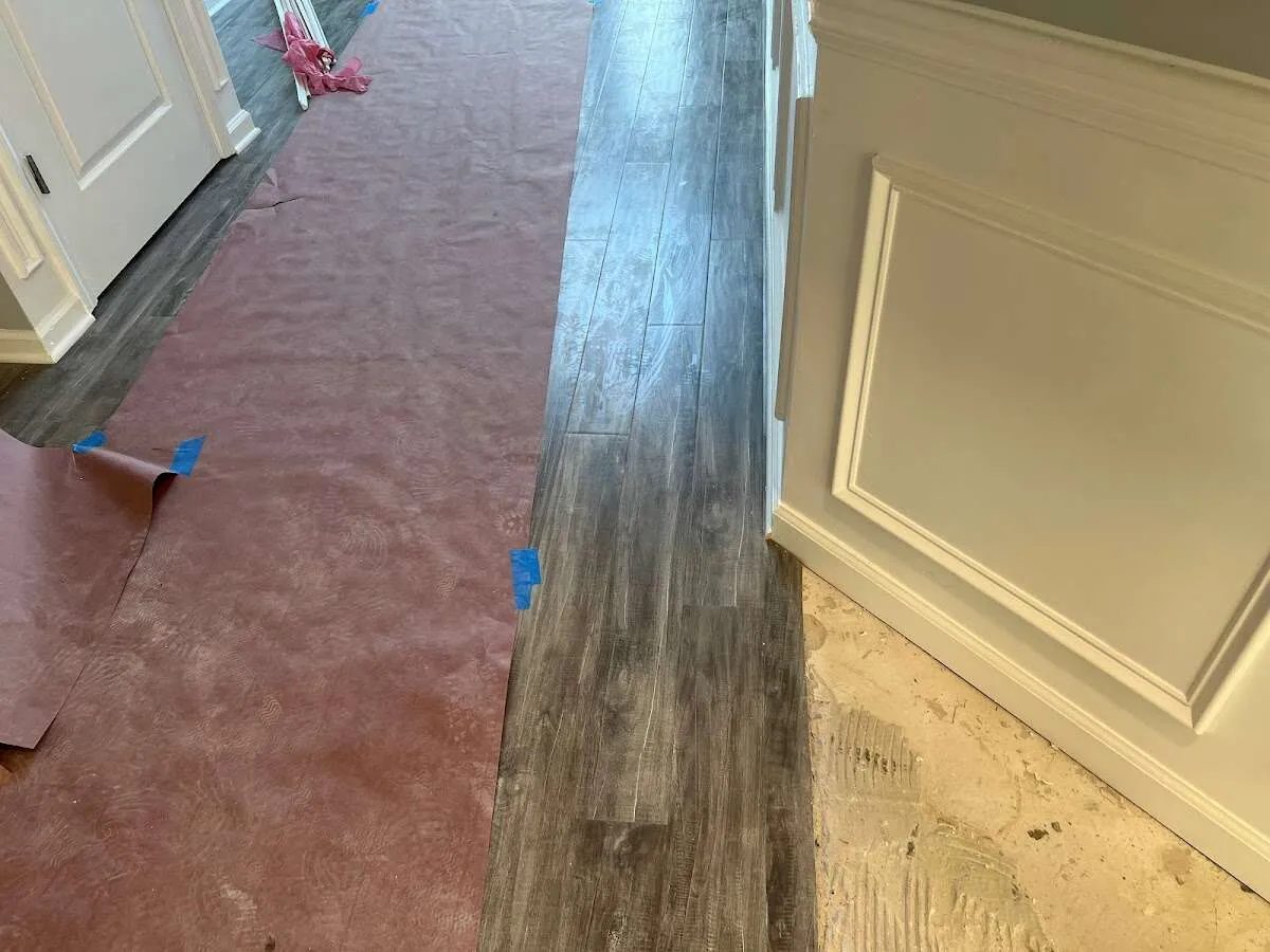 Completed marble shower restoration in Freehold